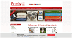 Desktop Screenshot of permin.dk